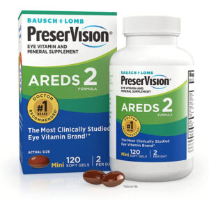 ボシュロム社 Preser Vision AREDS 2　 プリザービジョン2 サプリメント　大容量 120粒入り