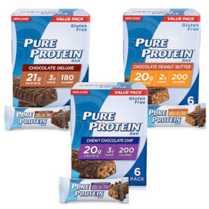 高プロテイン・Pure Protein Bar　ピュアプロテインバー 3種類　バラエティーバック