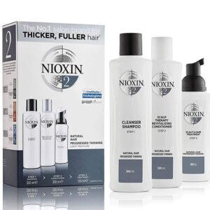 Nioxin ナイオキシン　システム2　薄毛・抜け毛ケア　フルサイズ　シャンプー・コンディショナー・スカルプトリートメント　セット