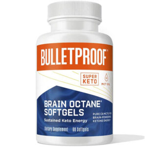 ブレットプルーフ ブレインオクタンオイル 60カプセル Bulletproof BRAIN OCTANE